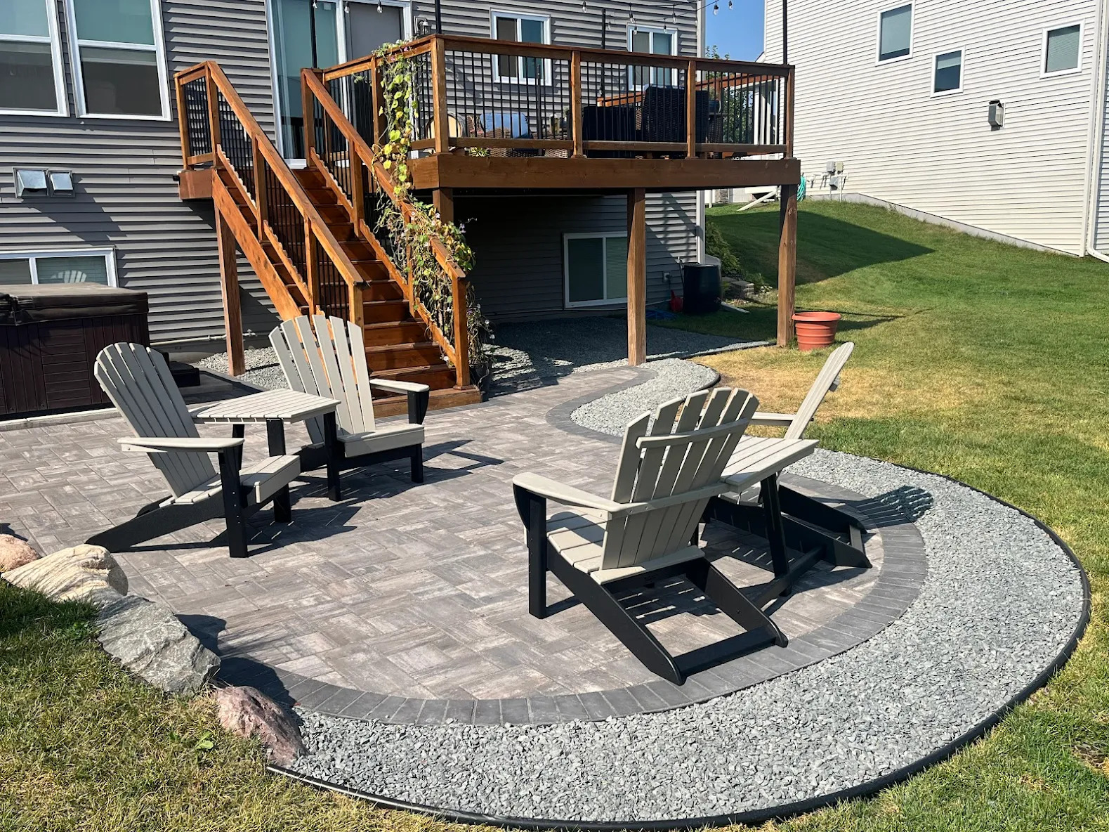Hardscaping and patio construction